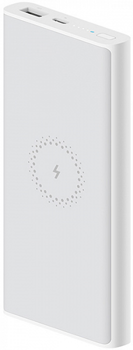 Внешний аккумулятор Xiaomi Mi Wireless Lite 10000mAh (WPB15ZM) с беспроводной зарядкой (White) купить в интернет-магазине icover