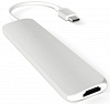 Мультипереходник Satechi Slim Aluminum Type-C Multi-Port Adapter 4K HDMI (Silver) купить в интернет-магазине icover