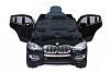 Barty BMW X6 (BMW-X6-JA-JJ258_black1) - электромобиль одноместный + кожаный чехол на сиденье (Glossy black) купить в интернет-магазине icover