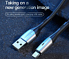 Кабель Baseus Horizontal Data Cable (CALSP-B01) USB/Lightning 1m (Black) купить в интернет-магазине icover