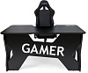 Геймерский стол DxRacer Generic Comfort Gamer2/N (Black) купить в интернет-магазине icover