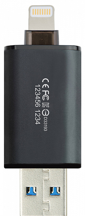 Внешний накопитель Transcend JetDrive Go 300 32Gb USB 3.1/Lightning (TS32GJDG300K) для устройств Apple (Black) купить в интернет-магазине icover