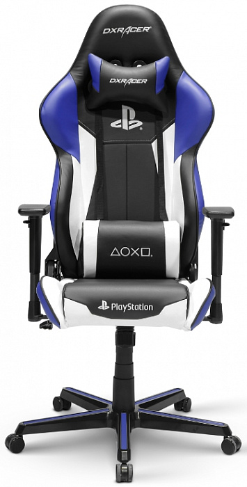 Игровое кресло DXRacer Racing Series OH/RZ90/INW (Black/Blue/White) купить в интернет-магазине icover
