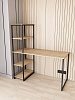 Стол-стеллаж лофт RIDBERG MEMPHIS (Oak/Black) купить в интернет-магазине icover