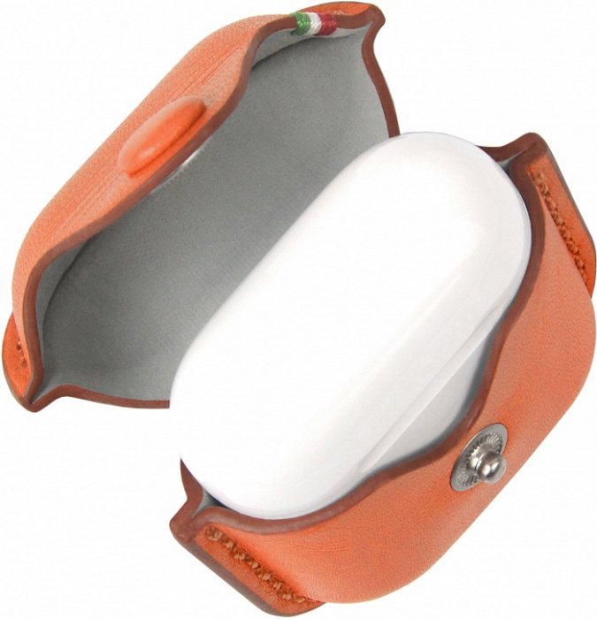 Чехол Cozistyle Cozi Leather (CLCPO001) для AirPods (Orange) купить в интернет-магазине icover