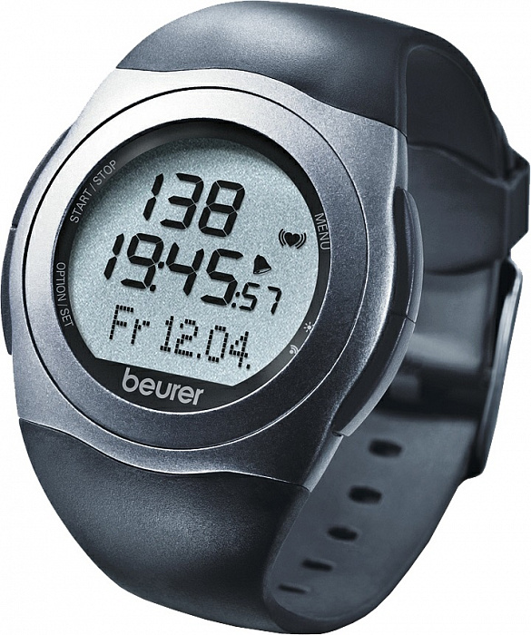 Beurer PM25 - часы-пульсометр (Black/Silver) купить в интернет-магазине icover