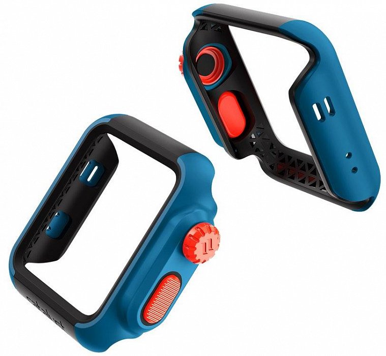 Чехол Catalyst Impact Protection (CAT42DROP3TBFC) для Apple Watch/Series 2/3 42mm (Blueridge/Sunset) купить в интернет-магазине icover