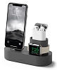 Док-станция Elago Charging Hub 3 in 1 (EST-TRIO-DGY) для устройств Apple (Dark Grey) купить в интернет-магазине icover