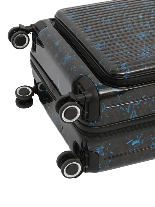 Чемодан Ridberg Quantum (Black/Blue) размер L  купить в интернет-магазине icover