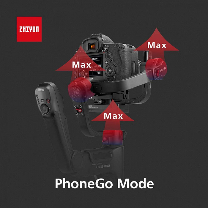 Стедикам Zhiyun Crane 3 Lab Master Package (Black) купить в интернет-магазине icover