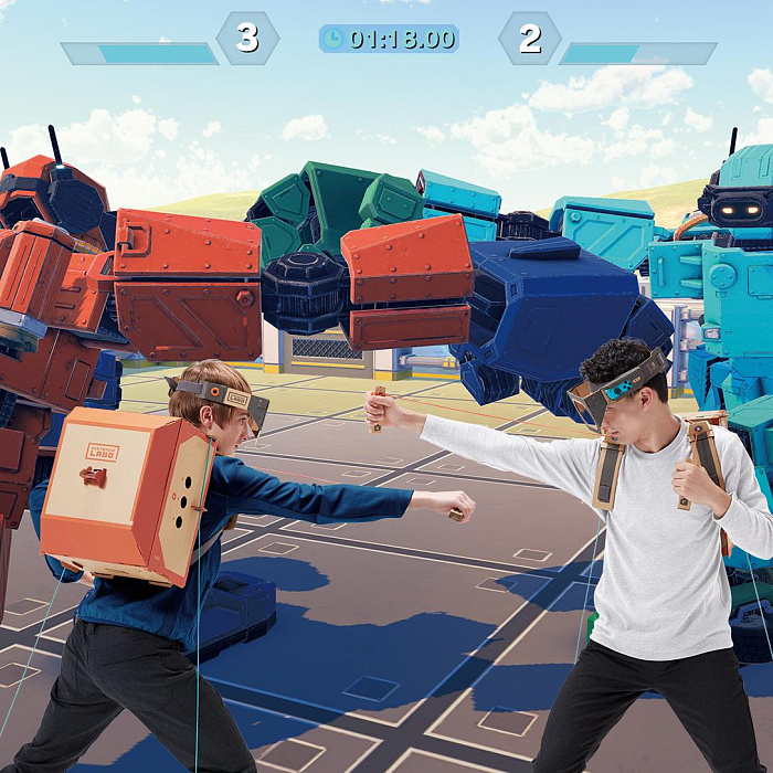 Игровой набор Nintendo Labo Robot Kit для Nintendo Switch (45496421595) купить в интернет-магазине icover