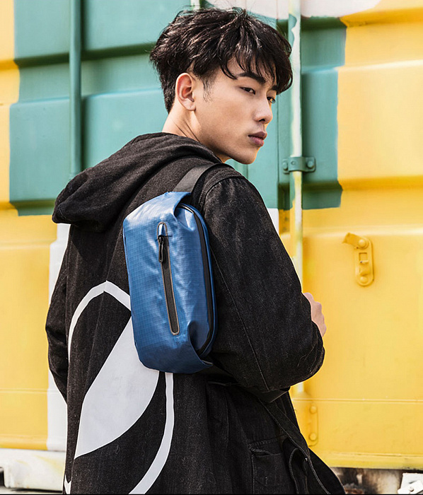 Сумка на пояс Xiaomi Mi 90 Points Functional Waist Bag 2069 (Blue) купить в интернет-магазине icover