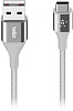 Кабель Belkin Mixit DuraTek USB-C to USB-A 1.2m F2CU059bt04-SLV (Silver) купить в интернет-магазине icover