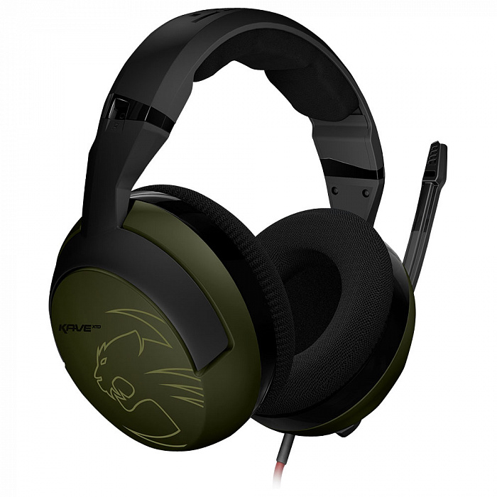 Roccat Kave XTD Stereo Military (ROC-14-611) - игровая гарнитура (Camo Charge) купить в интернет-магазине icover