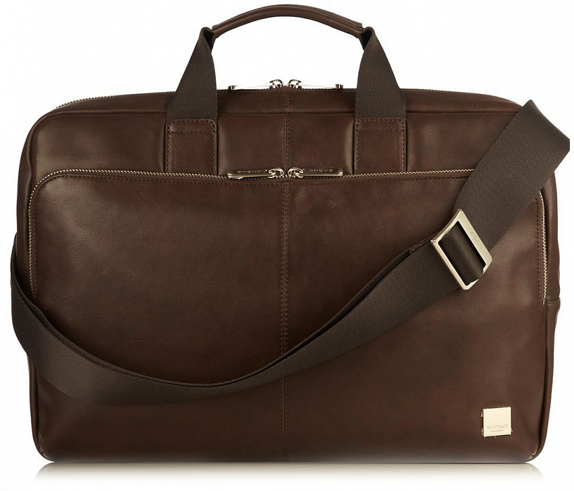 Сумка Knomo Newbury (155-256-BRN) для ноутбука до 15" (Brown) купить в интернет-магазине icover