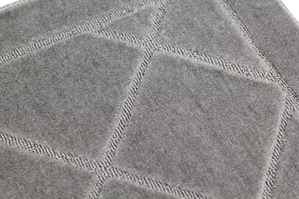Набор ковриков для ванной Ridberg Ромб 100х60, 60x50 (Grey) купить в интернет-магазине icover