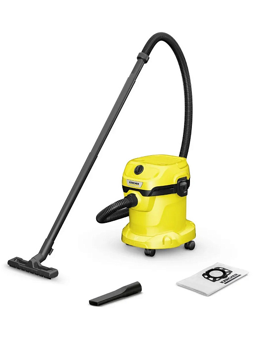 Профессиональный пылесос KARCHER WD 2 V-15/4/18 (1.628-003.0) купить в интернет-магазине icover