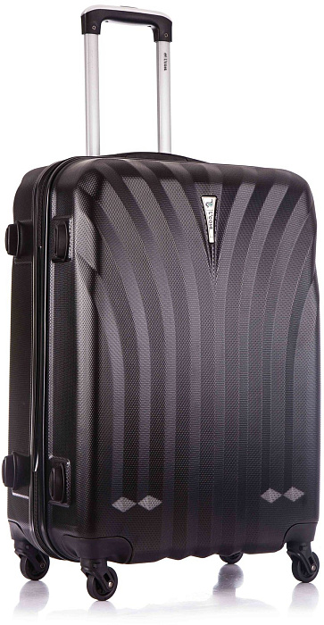 Чемодан L'Case Phuket (Black) размер L купить в интернет-магазине icover