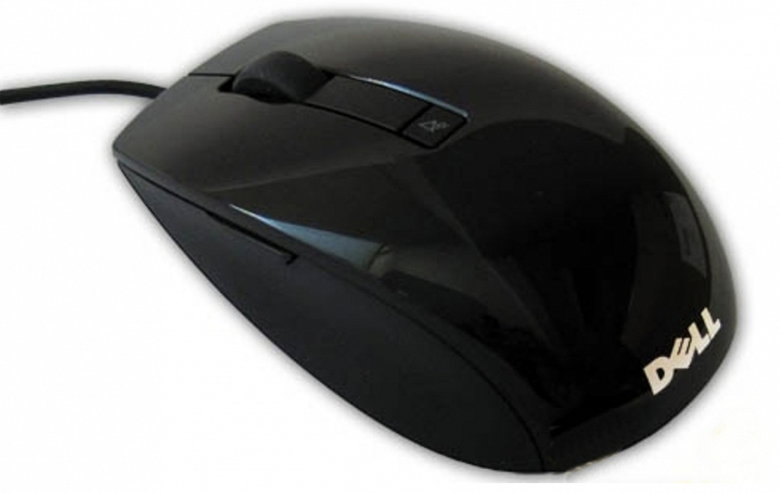 Проводная мышь Dell Laser Scrool USB 570-10523 (Black) купить в интернет-магазине icover