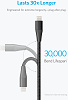 Кабель для iPhone, iPad Anker PowerLine+ II (A8453H11) Lightning 1.8 m (Black) купить в интернет-магазине icover