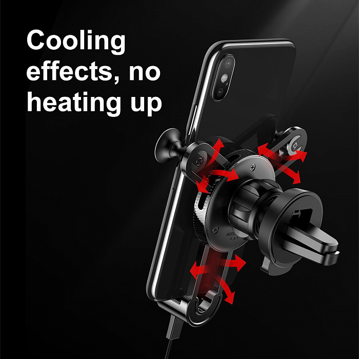 Автомобильный держатель Baseus YY Car Mount (SULYY-0S) для iPhone (Silver) купить в интернет-магазине icover