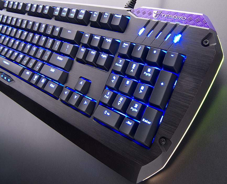 Tesoro Colada Evil TS-G3NL - игровая клавиатура (Black/Cherry MX Black) купить в интернет-магазине icover