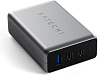 Сетевое зарядное устройство Satechi Compact Gan Charger (ST-TC100GM-EU) 100W Type-C PD (Space Grey) купить в интернет-магазине icover