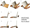 Чехол Jisoncase JS-PRO-15R20 для MacBook Pro 15" (Brown) купить в интернет-магазине icover
