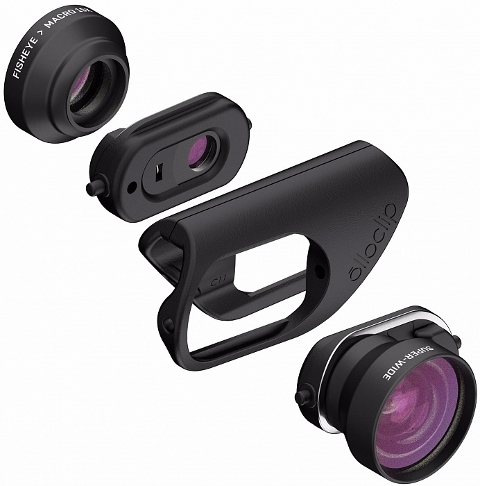 Объектив Olloclip Core Lens Set для iPhone 7/7 Plus (Black) купить в интернет-магазине icover