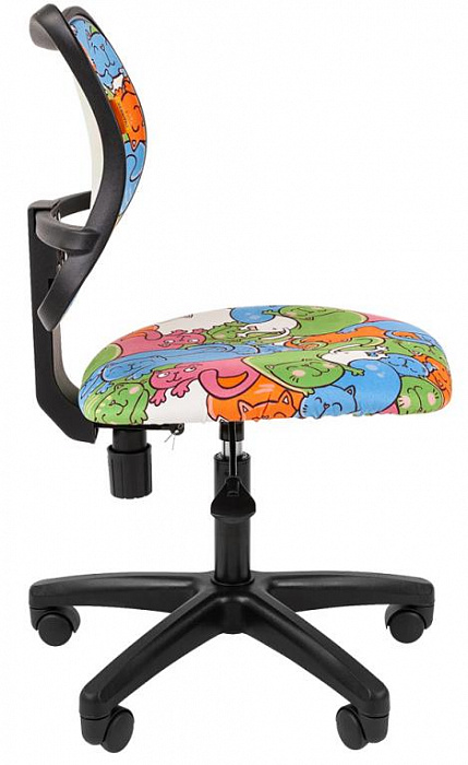Компьютерное кресло Chairman Kids 102 (Black/Cats) купить в интернет-магазине icover