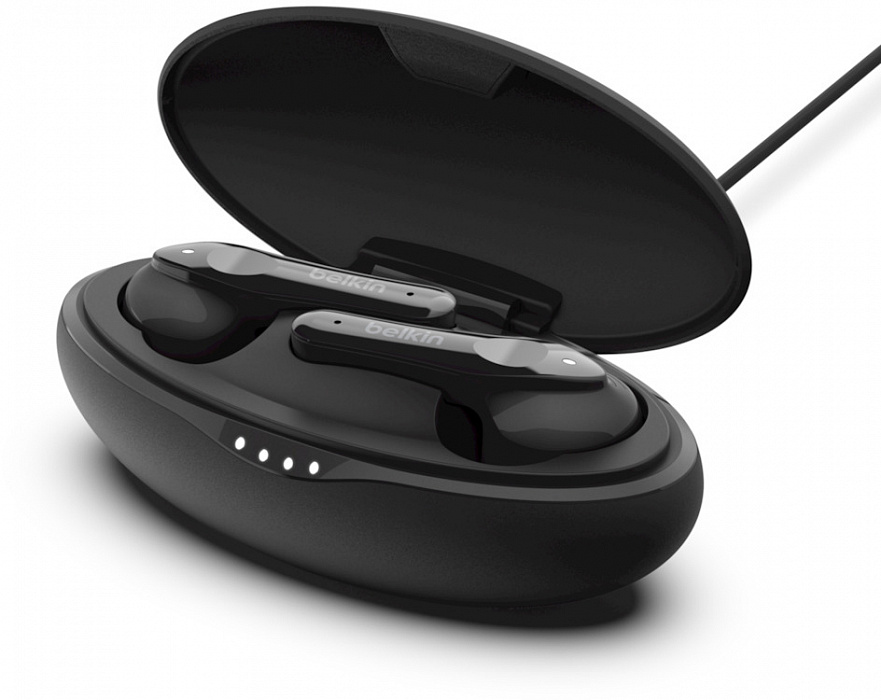 Беспроводные наушники Belkin SoundForm Move PAC001btBK-GR (Black) купить в интернет-магазине icover