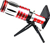 50х Magnifier Zoom Aluminum Camera Telephoto Lens - объектив для iPhone 6 (Red) купить в интернет-магазине icover