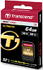 Карта памяти Transcend SDXC Ultimate Class 10 U3 UHS-I 64Gb TS64GSDU3X (Gold) купить в интернет-магазине icover