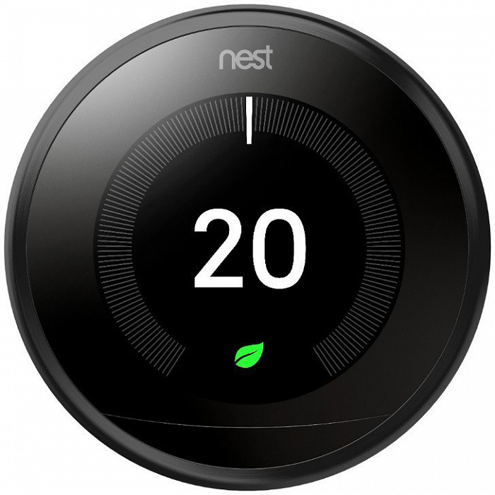 Термостат Nest Learning Thermostat 3.0 (Black) купить в интернет-магазине icover