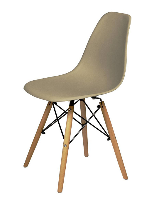 Комплект стульев RIDBERG DSW EAMES 4 шт. (Beige) купить в интернет-магазине icover