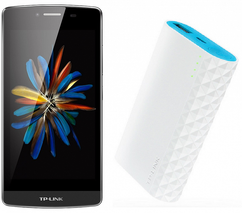 Смартфон TP-Link Neffos C5 16Gb LTE TP701A24RU (Grey) + внешний аккумулятор TL-PB5200 купить в интернет-магазине icover