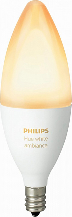 Умная светодиодная лампа Philips Hue White Ambiance E12 Apple HomeKit (929001301601) купить в интернет-магазине icover