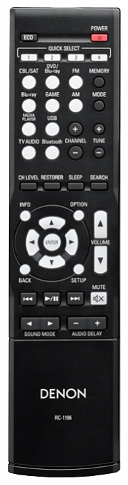 Denon AVR-X520BT - AV-ресивер (Black) купить в интернет-магазине icover