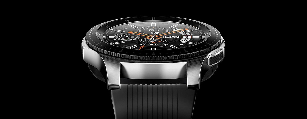 Умные часы Samsung Galaxy Watch 46mm (Silver) купить в интернет-магазине icover