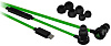Наушники Razer Hammerhead Lightning (RZ04-02090100-R3G1) для iOS (Black/Green) купить в интернет-магазине icover