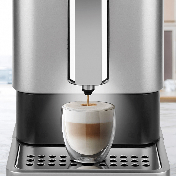 Кофемашина Garlyn L1000 (Steel) купить в интернет-магазине icover
