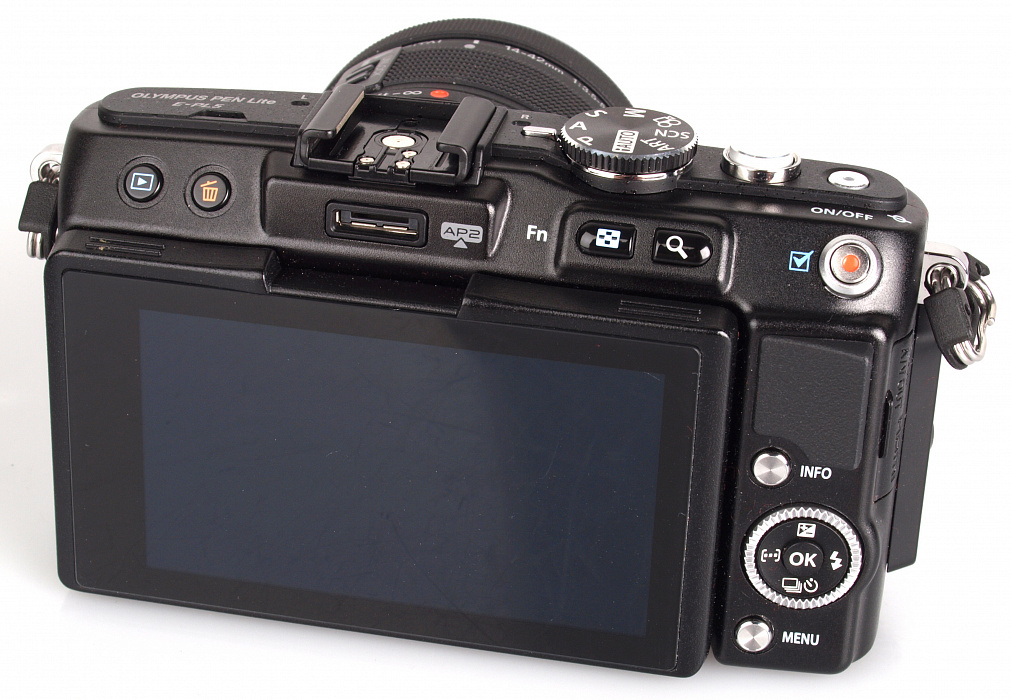 Фотоаппарат Olympus PEN E-PL5 Double Zoom Kit (E-PL5 Body Black + EZ-M1442 II R Black + EZ-M4015 R Black) купить в интернет-магазине icover
