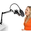 Микрофонная стойка Maono Microphone Stand Kit AU-B07 (Black) купить в интернет-магазине icover