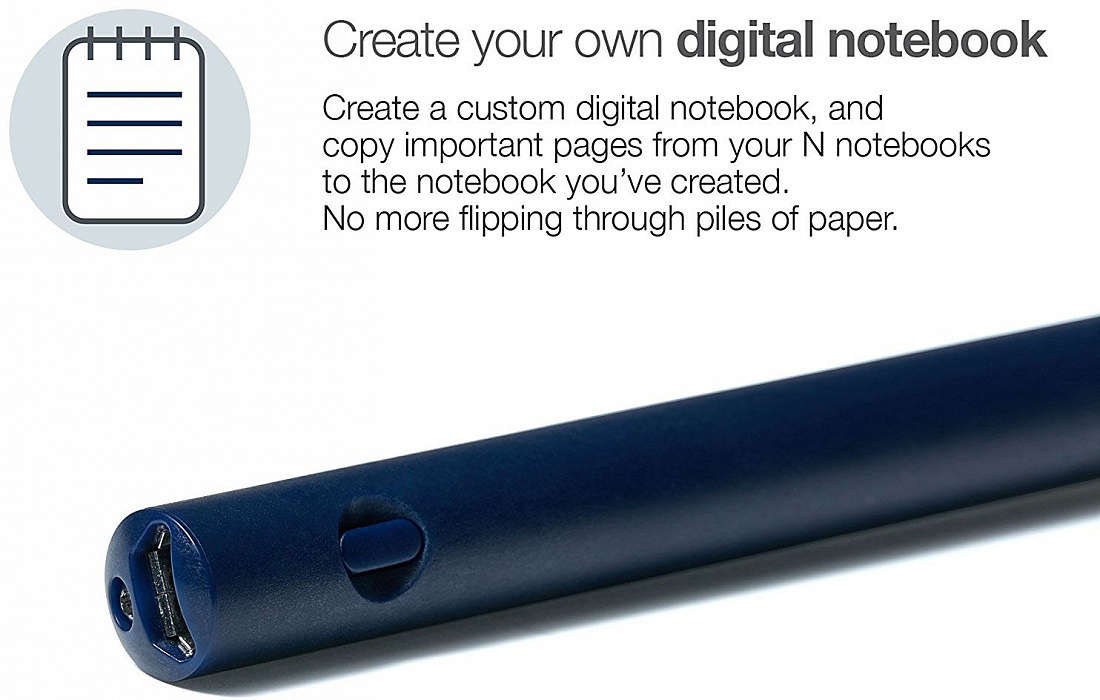 Neo SmartPen смарт-ручка Neo SmartPen M1 (Navy) купить в интернет-магазине icover