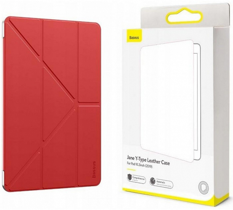 Чехол-книжка Baseus Jane Y-Type (LTAPIPD-G09) для iPad 10.2" 2019 (Red) купить в интернет-магазине icover