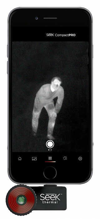 Тепловизор Seek Thermal Compact PRO (для iOS) (Black) купить в интернет-магазине icover
