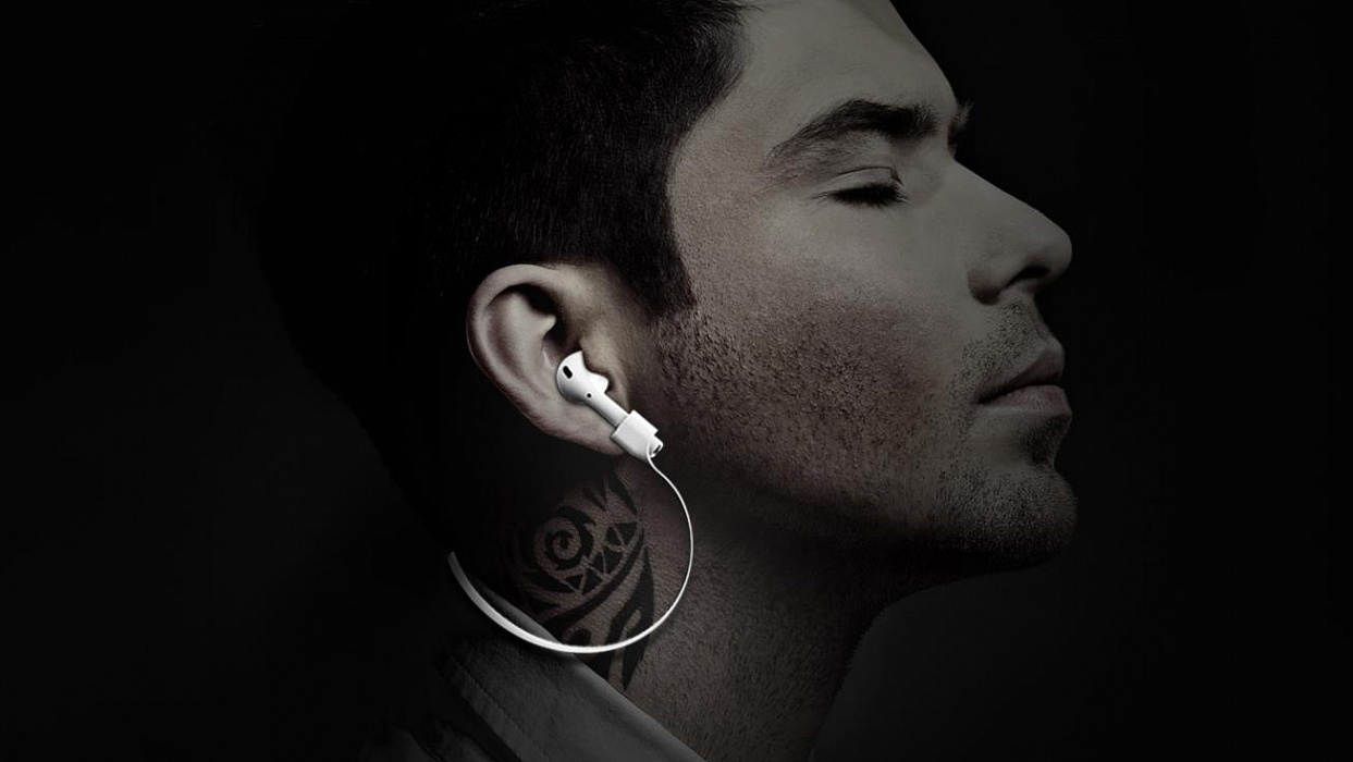 Держатель AirPods Baseus Earphone Strap для наушников Apple (Green) купить в интернет-магазине icover