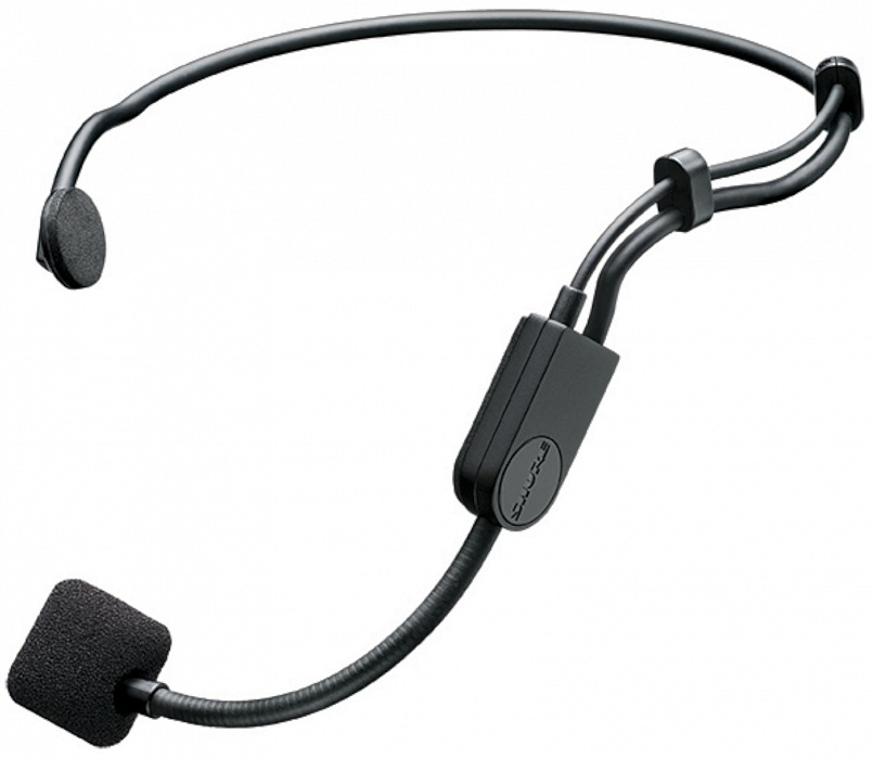 Головной конденсаторный микрофон Shure PGA31-TQG (A050442) для радиосистем (Black) купить в интернет-магазине icover