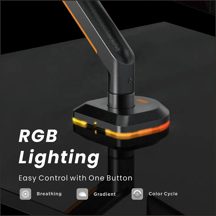 Кронштейн Ridberg Monitor Arm LDT63G LDT63-C012GL (Black/White) купить в интернет-магазине icover