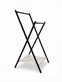 Вешалка напольная Ridberg стойка складная (Black) купить в интернет-магазине icover